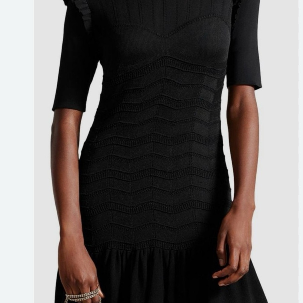 Ted Baker London Elegant Black Mini Dress